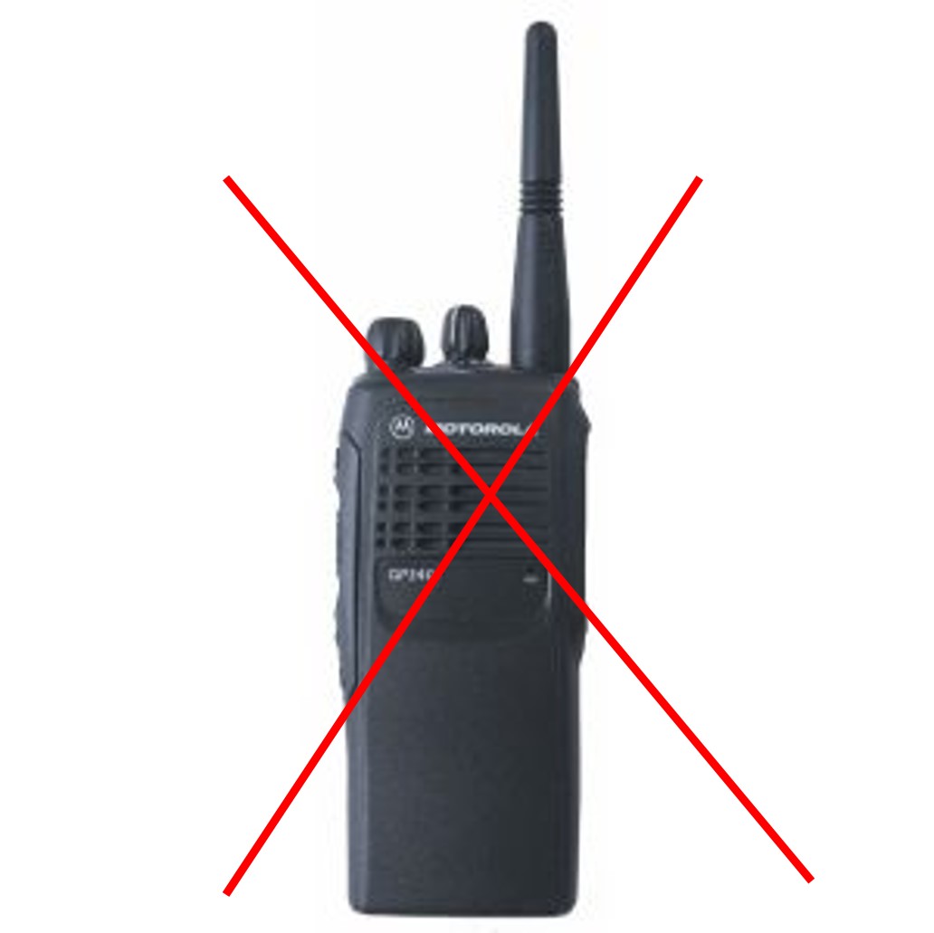 DP1400, 136-174 MHz, analogue only