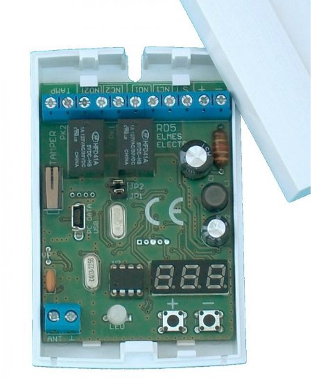 Two-channel receiver with display