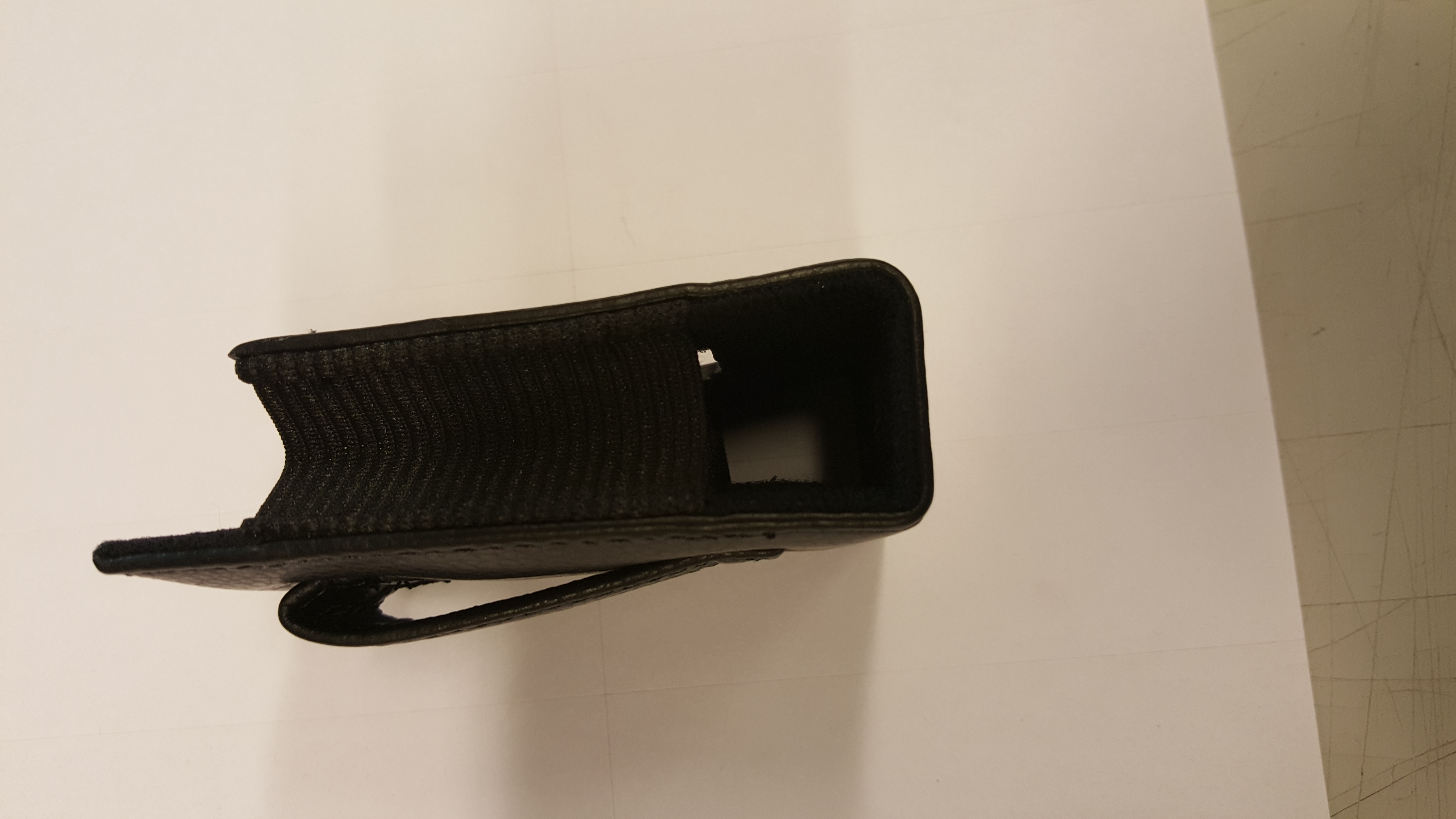 Bæreveske, lær, standard