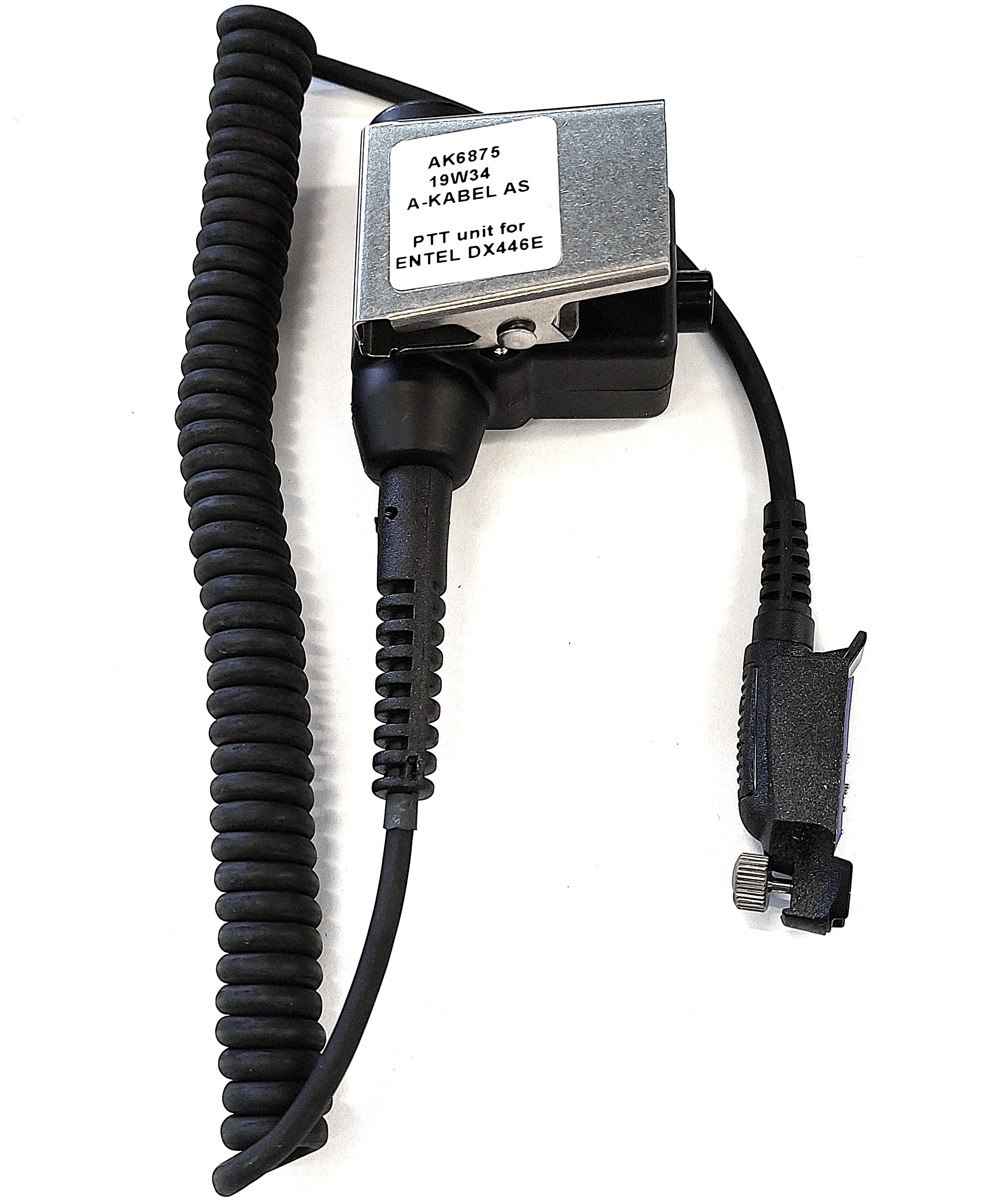 A-KABEL, PTT-UNIT, Entel radio DX series and Peltor headset