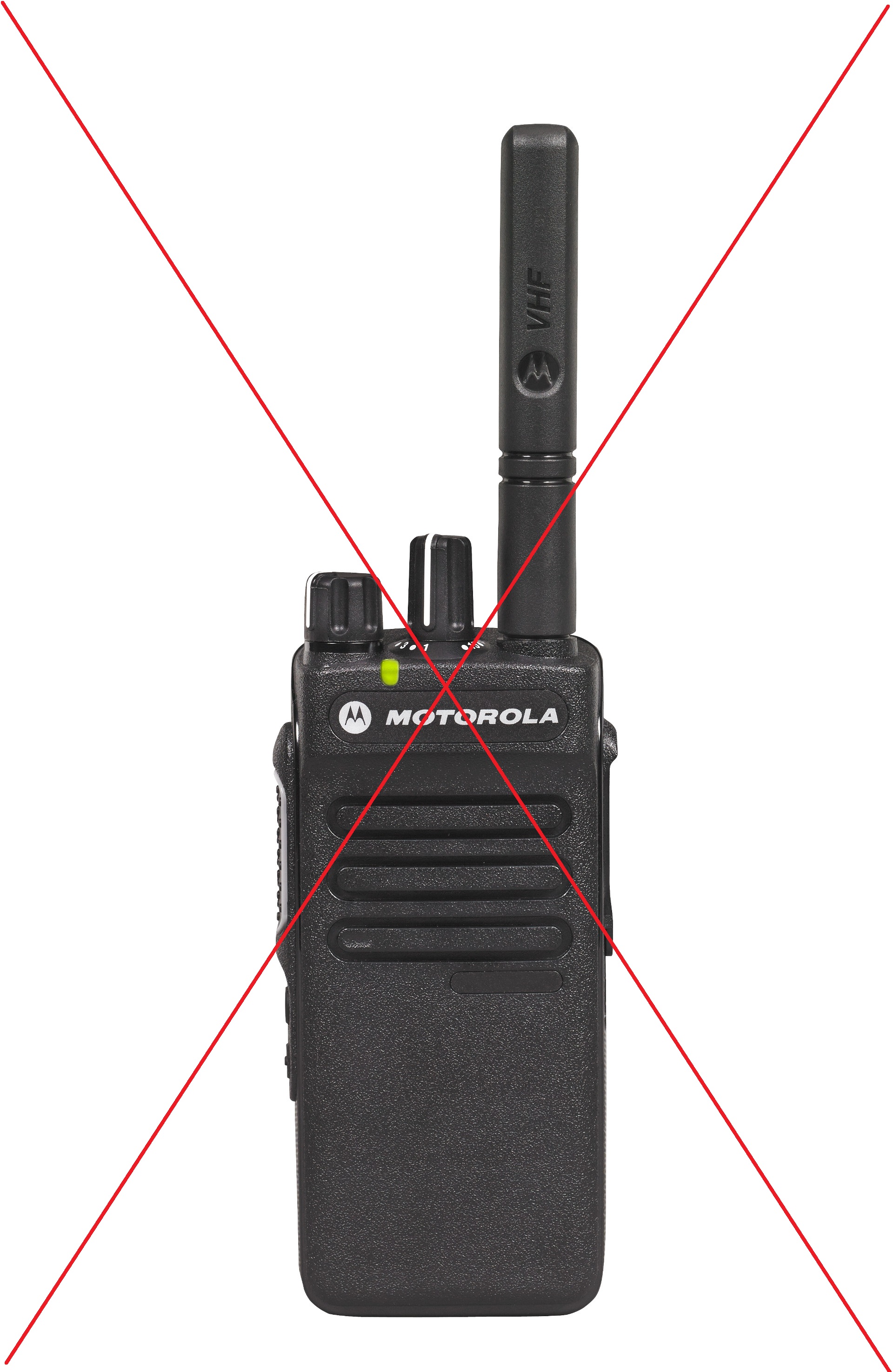DP2400E, 136-174MHz, 5W, NKP PANR302C - No longer available from Motorola