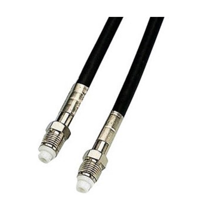 15 m RG 58 Low Loss coaxial cable with FME(f)-connector mounted at both ends