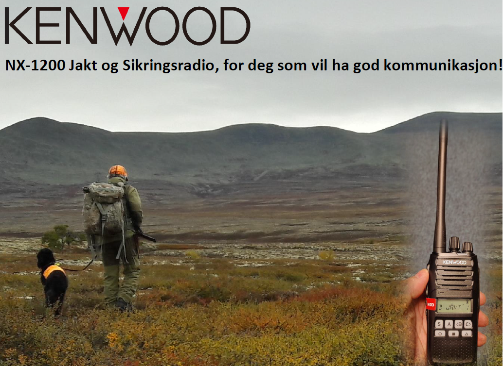 KENWOOD NX-1200DE2 Jakt og sikringsradio
