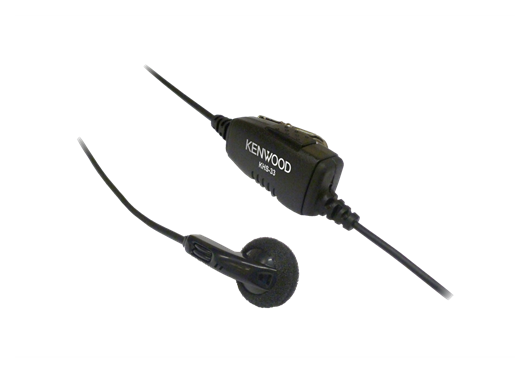 Earbud Headset with In-Line PTT