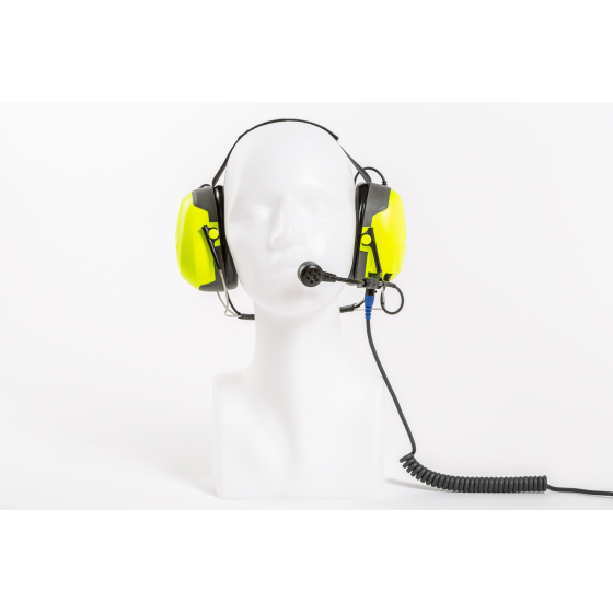 High Attenuation Standard Headset Behind-the-head