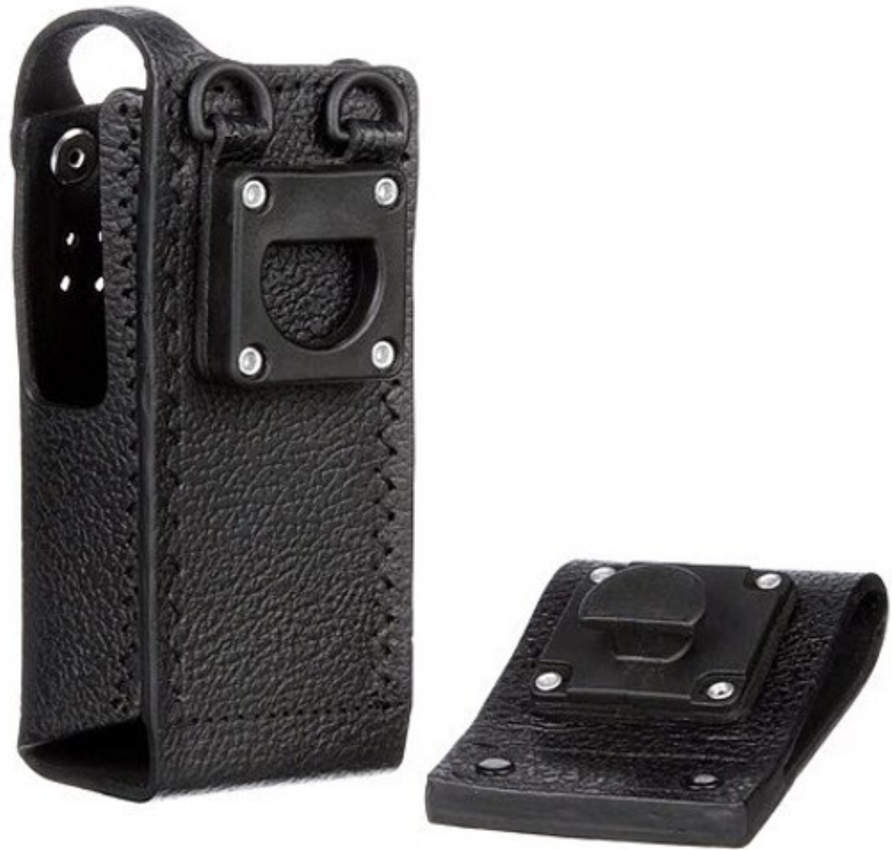 Hard Leather Case With 2.5-Inch Swivel Belt Loop (Non-Display)