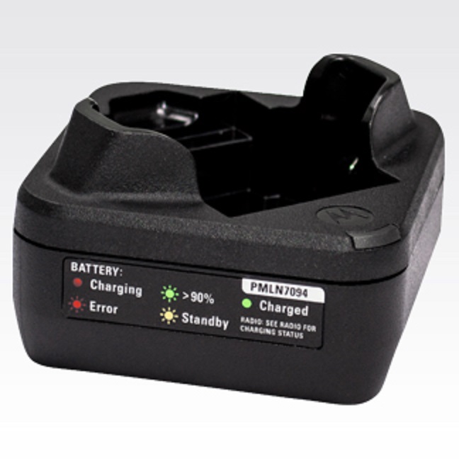 Single-Unit Rapid-Rate Charger, Charges Radio or battery