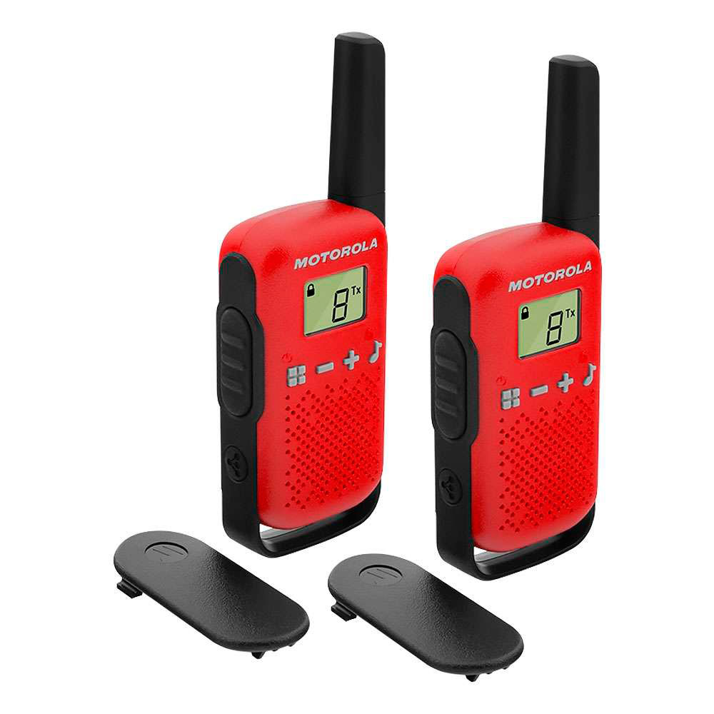 Motorola Talkabout T42 Red Twin Pack