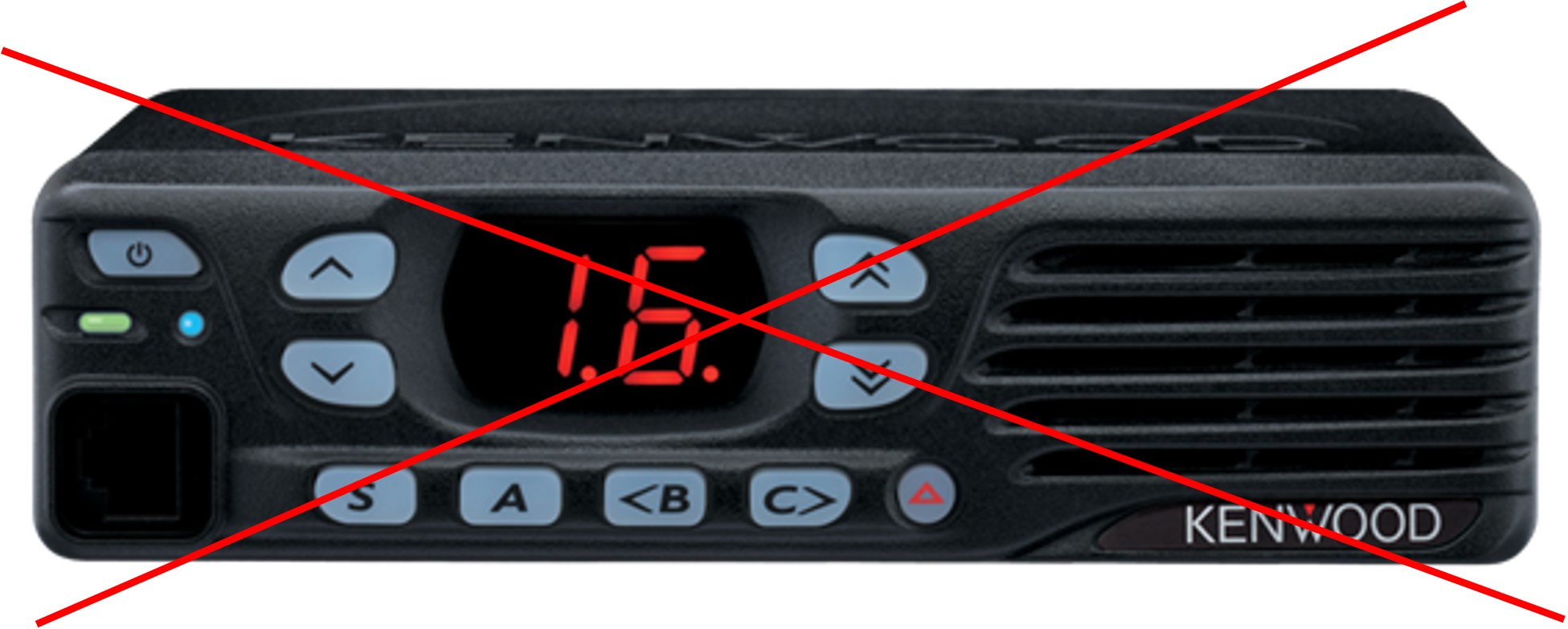 OBSOLETE Kenwood TK-D740E VHF DMR/Analogue Mobile radio 136 - 174 MHz 25W